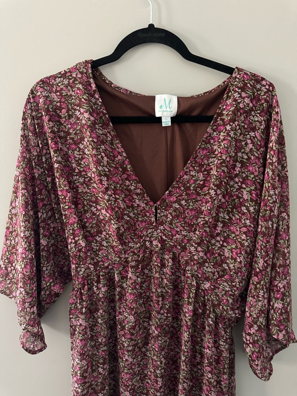 Shop the Mint Floral Maxi Dress in Burgundy, Pink, and Purple